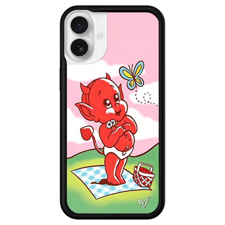 For iPhone 17 WildFlow Cartoon Party Series Pattern Phone Case