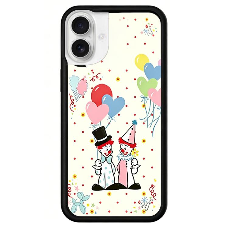 For iPhone 17 WildFlow Cartoon Party Series Pattern Phone Case