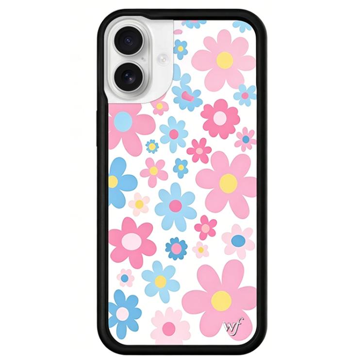 For iPhone 17 WildFlow Cartoon Party Series Pattern Phone Case