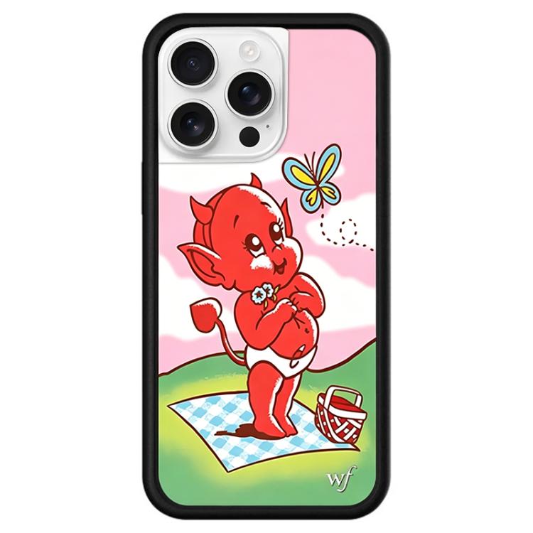 For iPhone 15 Pro Max WildFlow Cartoon Party Series Pattern Phone Case
