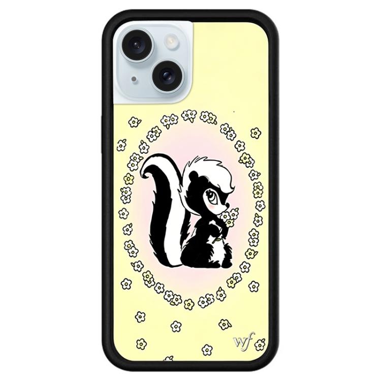 For iPhone 15 WildFlow Cartoon Party Series Pattern Phone Case