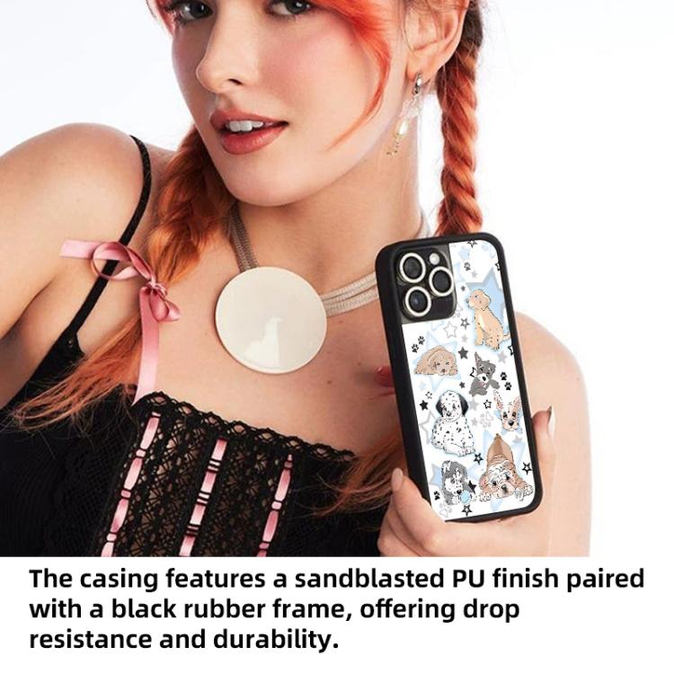 For iPhone 17 WildFlow Cartoon Party Series Pattern Phone Case