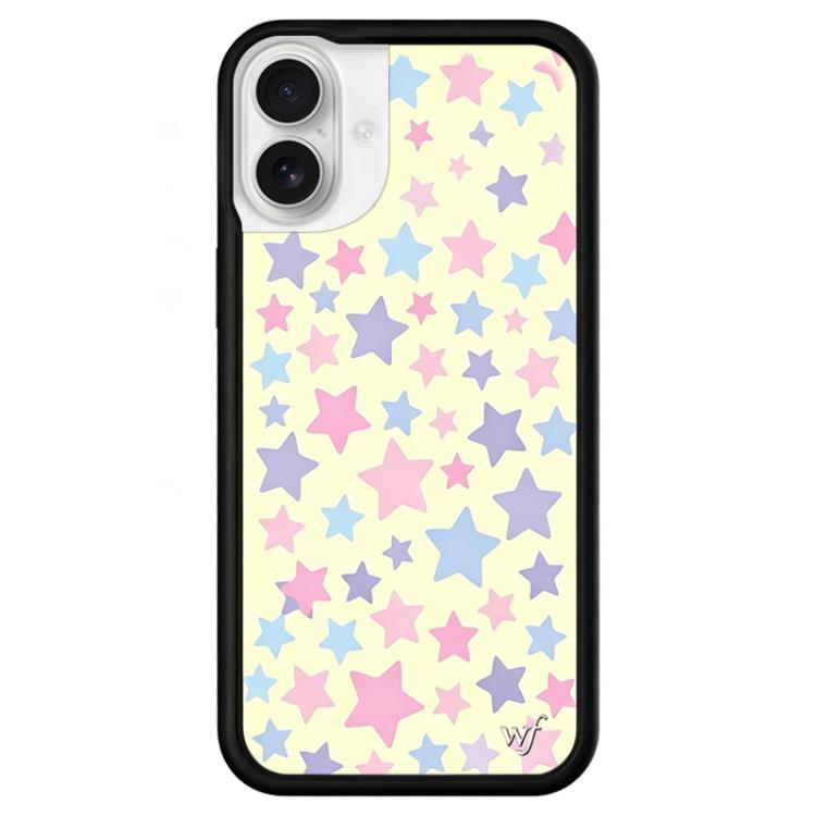 For iPhone 16 WildFlow Stars Series Pattern Phone Case
