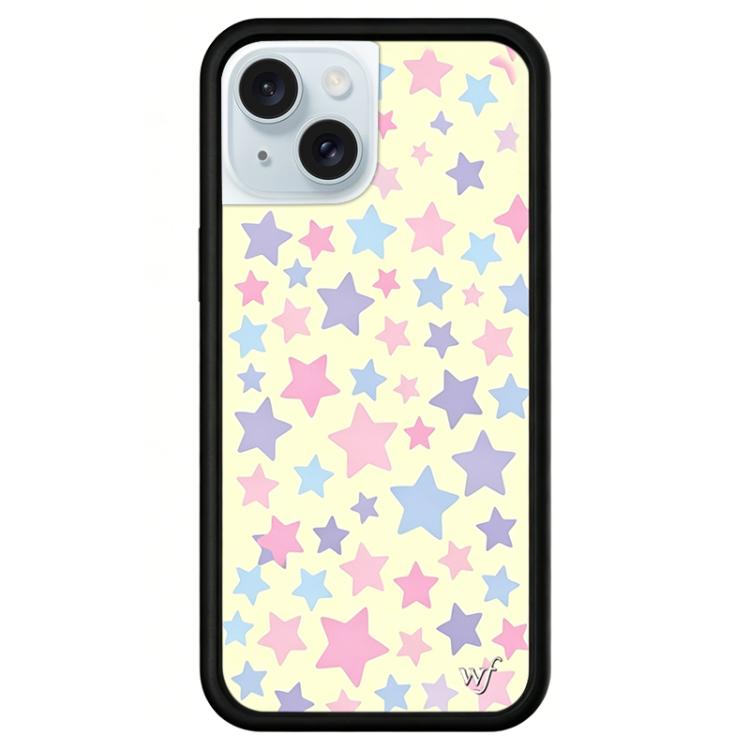 For iPhone 15 Plus WildFlow Stars Series Pattern Phone Case