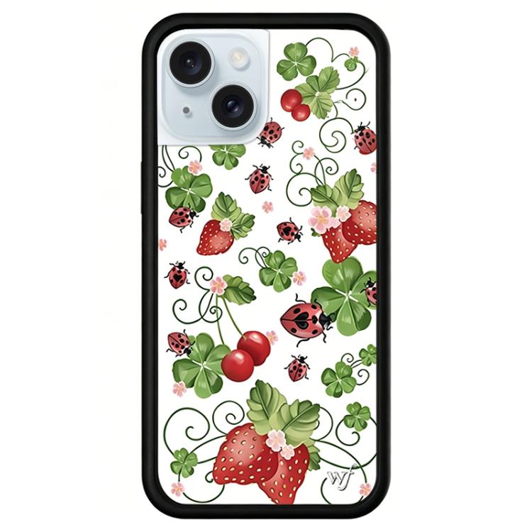 For iPhone 15 WildFlow Stars Series Pattern Phone Case