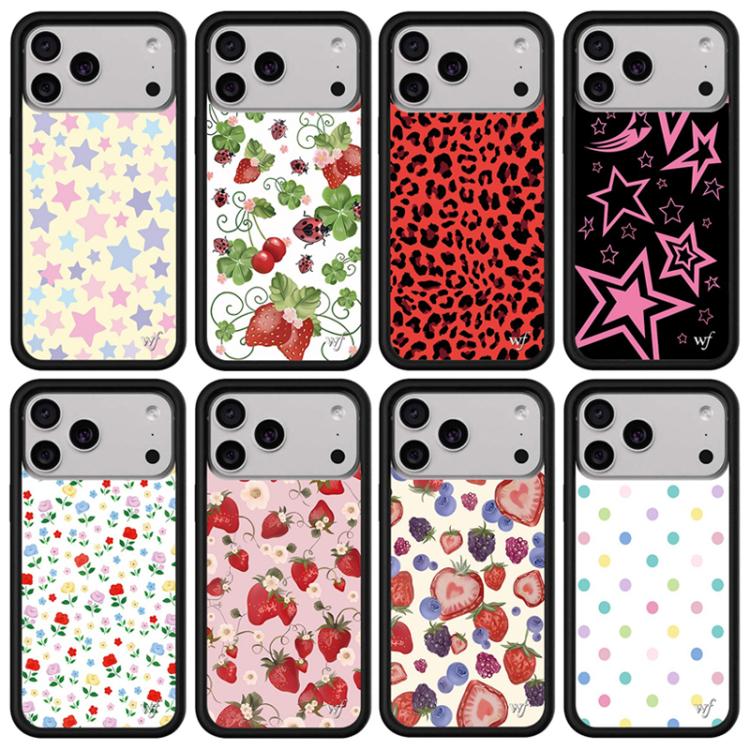 For iPhone 17 WildFlow Stars Series Pattern Phone Case