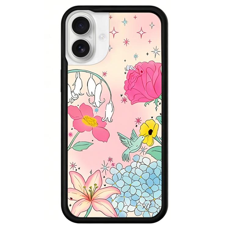 For iPhone 16 WildFlow Floral Series Pattern Phone Case