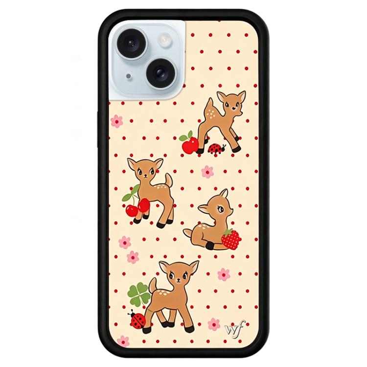 For iPhone 15 WildFlow Floral Series Pattern Phone Case