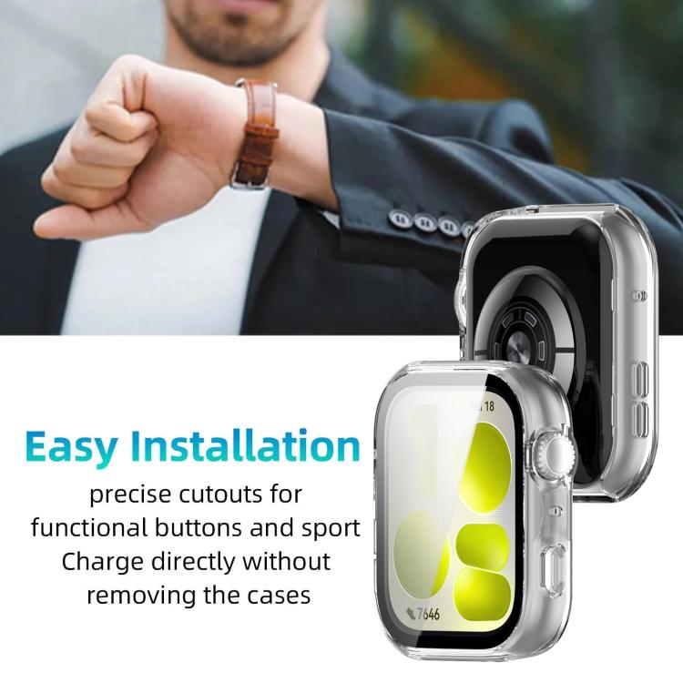 For Huawei Watch Fit 5 xDfind Tempered Film Integrated PC Watch Case