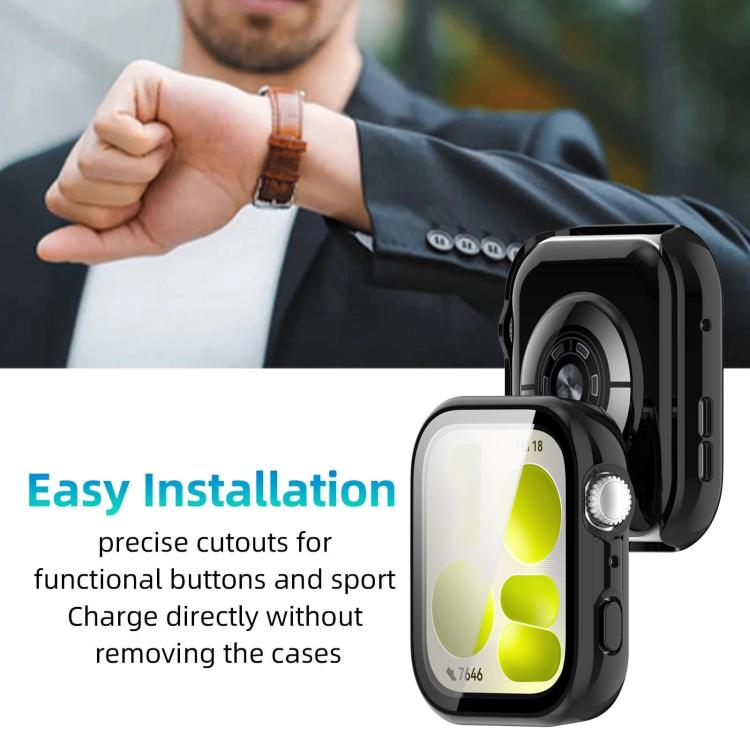 For Huawei Watch Fit 5 xDfind Tempered Film Integrated PC Watch Case
