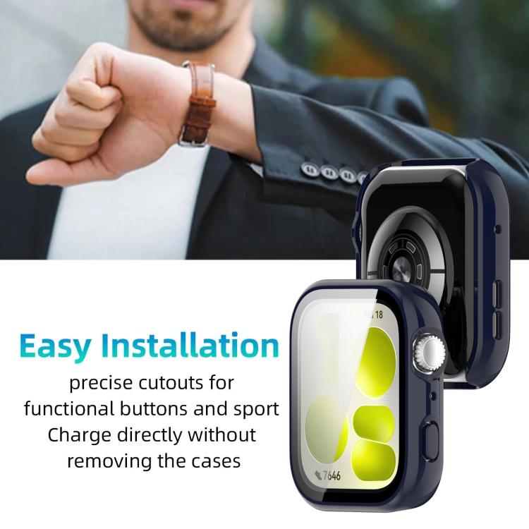 For Huawei Watch Fit 5 xDfind Tempered Film Integrated PC Watch Case