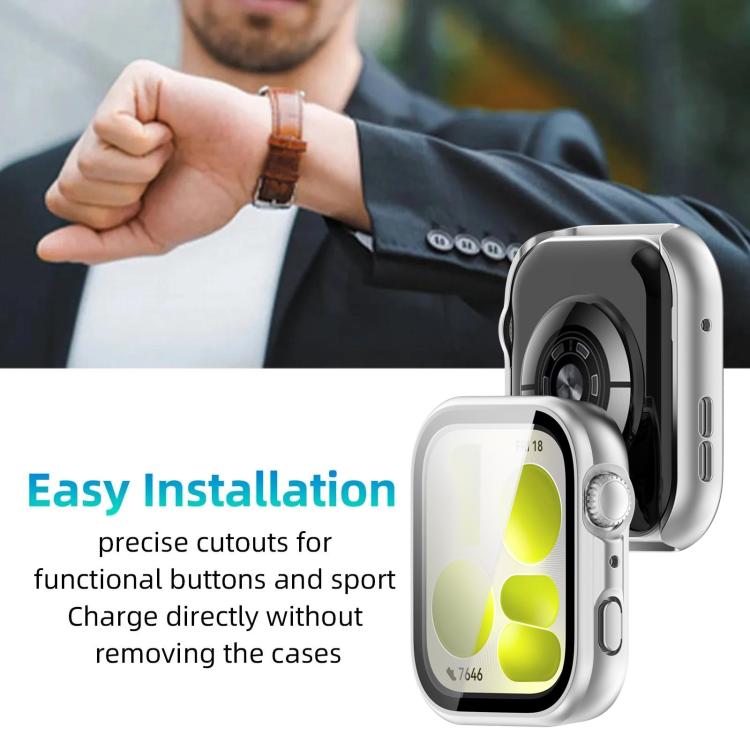 For Huawei Watch Fit 5 xDfind Tempered Film Integrated PC Watch Case