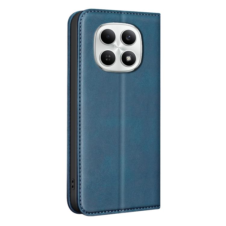 For Redmi Note 15 Global 164mm BINFEN COLOR Calfskin Texture Magnetic RFID Vegan Leather Phone Case