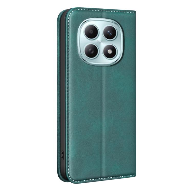 For Redmi Note 15 Pro 4G Global 163.2 BINFEN COLOR Calfskin Texture Magnetic RFID Vegan Leather Phone Case