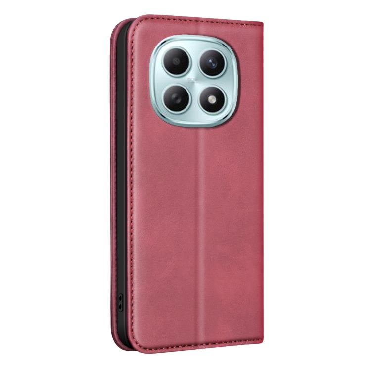 For Redmi Note 15 Pro 4G Global 163.2 BINFEN COLOR Calfskin Texture Magnetic RFID Vegan Leather Phone Case