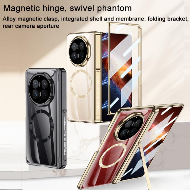 For Honor Magic V6 GKK Integrated Magnetic Folding Hinge Phantom Magnetic Phone Case