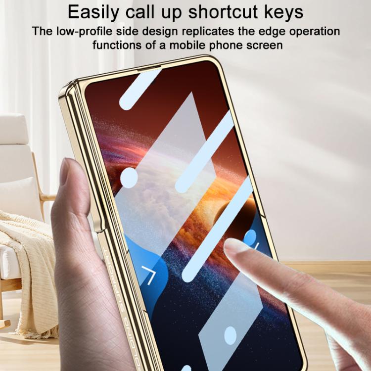 For Honor Magic V6 GKK Integrated Magnetic Folding Hinge Phantom Magnetic Phone Case