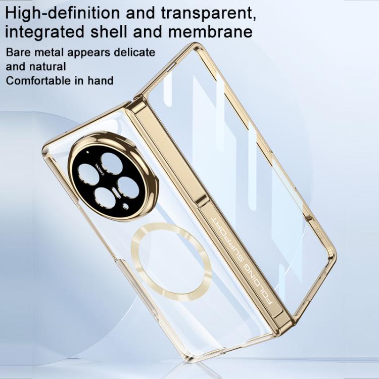 For Honor Magic V6 GKK Integrated Magnetic Folding Hinge Phantom Magnetic Phone Case
