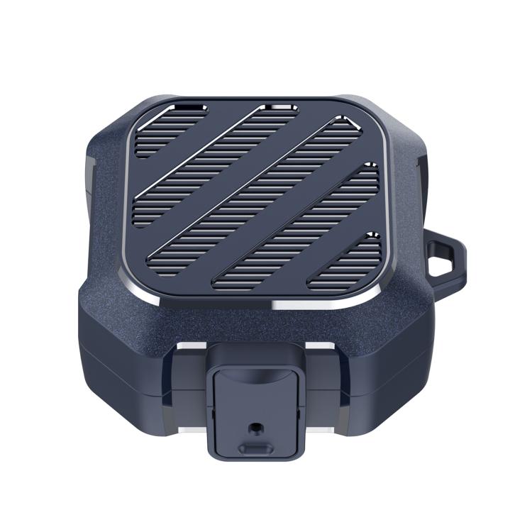For Galaxy Buds 4 / 4 Pro Luggage Carbon Fiber Shockproof Earphone Protective Case with Hook
