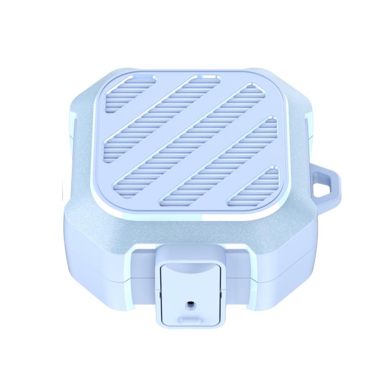 For Galaxy Buds 4 / 4 Pro Luggage Carbon Fiber Shockproof Earphone Protective Case with Hook