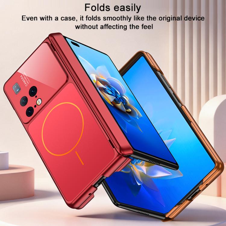 For Huawei Mate X2 GKK Change to 17 Series Dual Axis Magnetic Phone Case