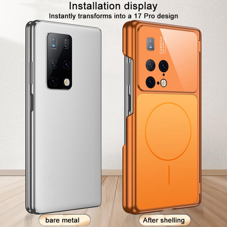For Huawei Mate X2 GKK Change to 17 Series Dual Axis Magnetic Phone Case
