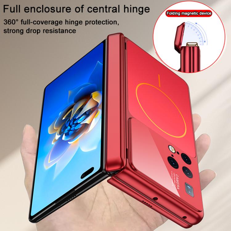 For Huawei Mate X2 GKK Change to 17 Series Dual Axis Magnetic Phone Case
