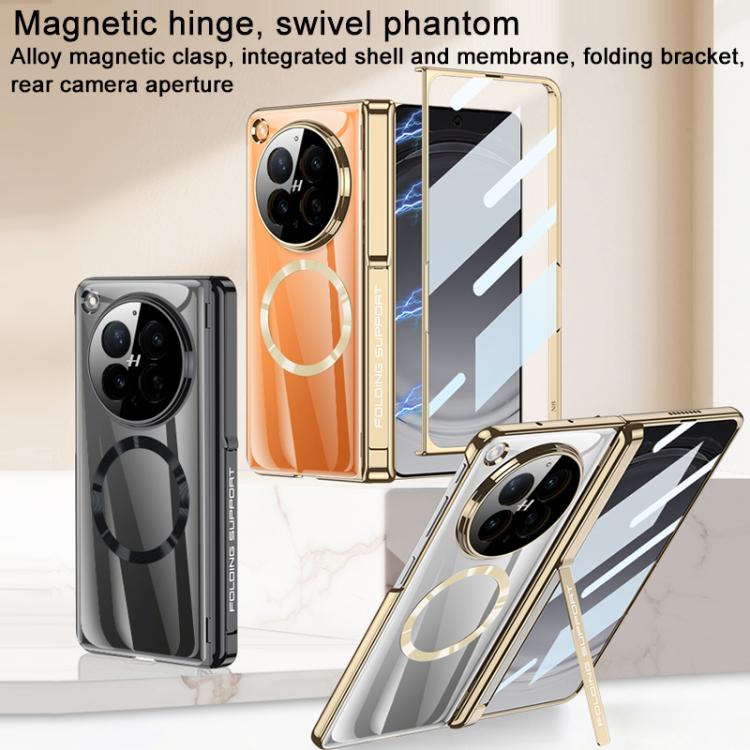 For OPPO Find N6 5G GKK Integrated Magnetic Folding Hinge Phantom Magnetic Phone Case