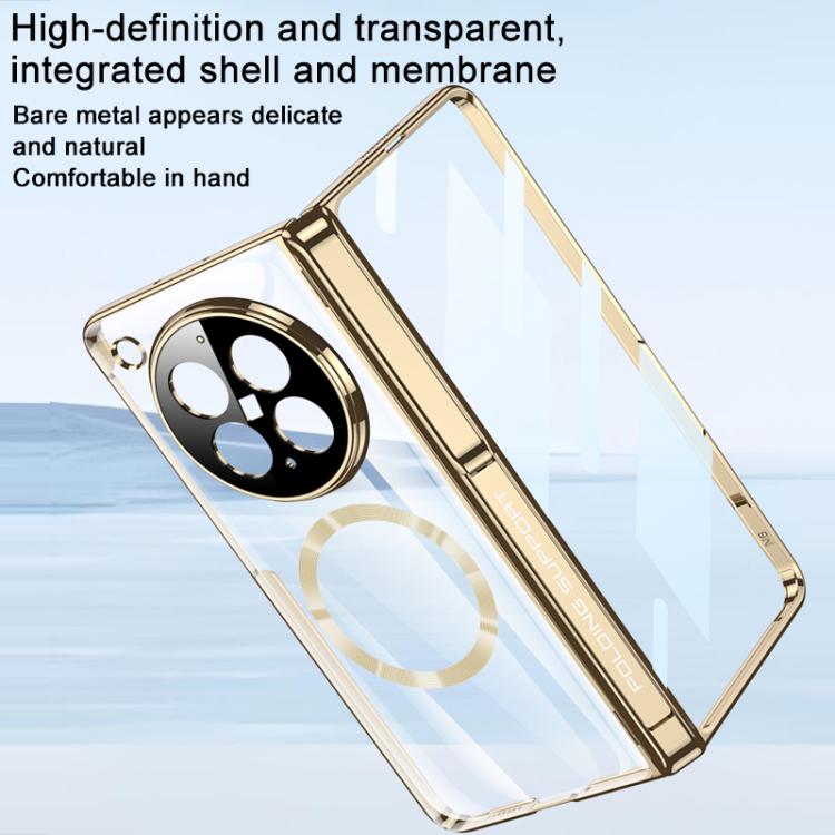 For OPPO Find N6 5G GKK Integrated Magnetic Folding Hinge Phantom Magnetic Phone Case