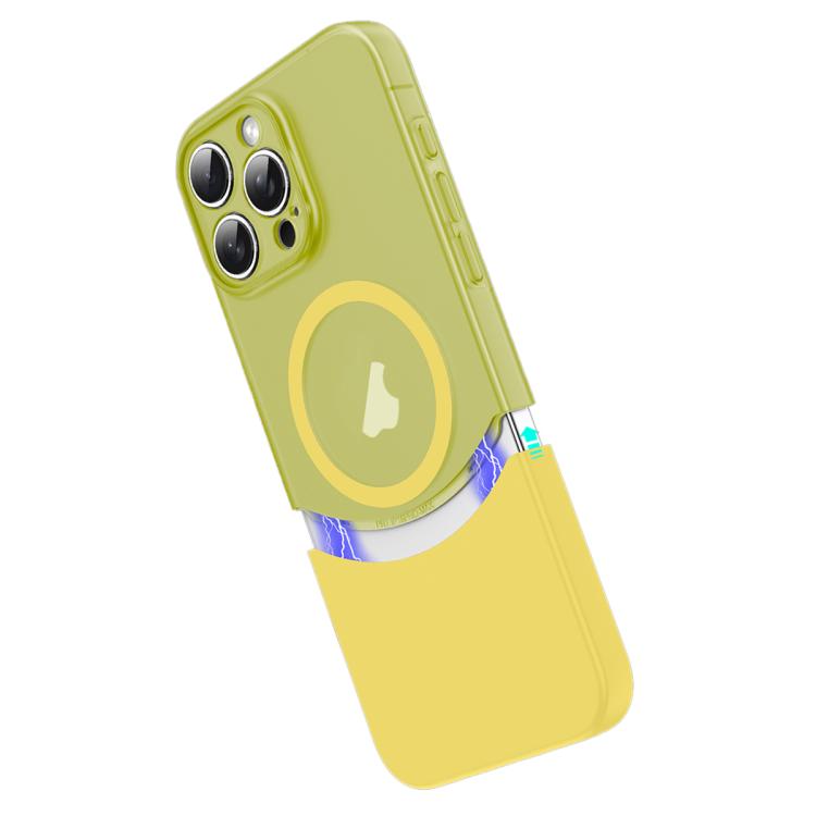 For iPhone 11 Tenon-and-mortise Splicing Magnetic PC Phone Case