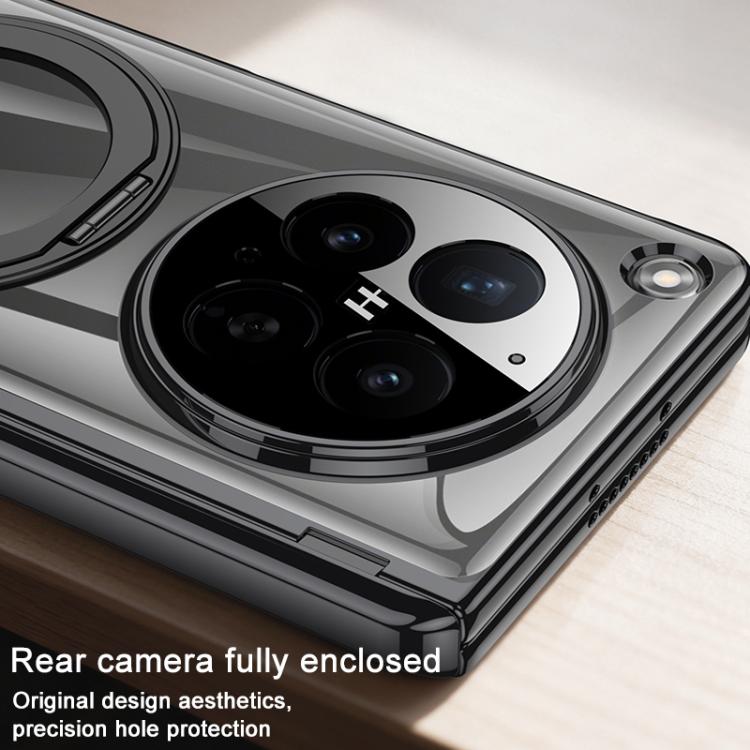 For OPPO Find N6 5G GKK Integrated Magnetic Folding Hinge Phantom Phone Case with Rotating Holder