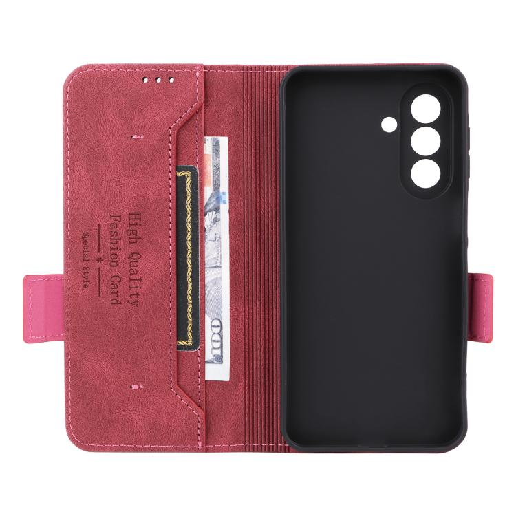 For Galaxy A27 5G Magnetic Clasp Leather Phone Case