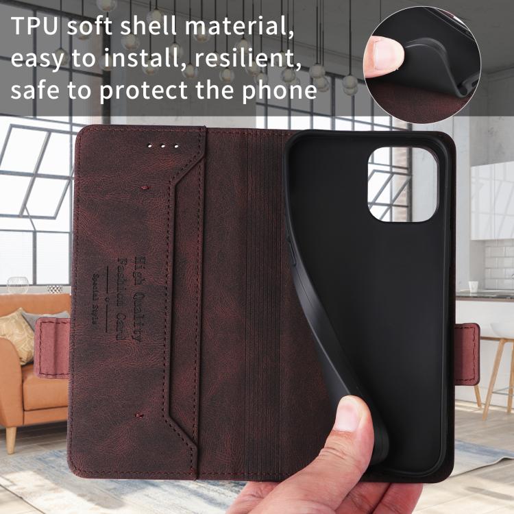 For Galaxy A37 5G Magnetic Clasp Leather Phone Case