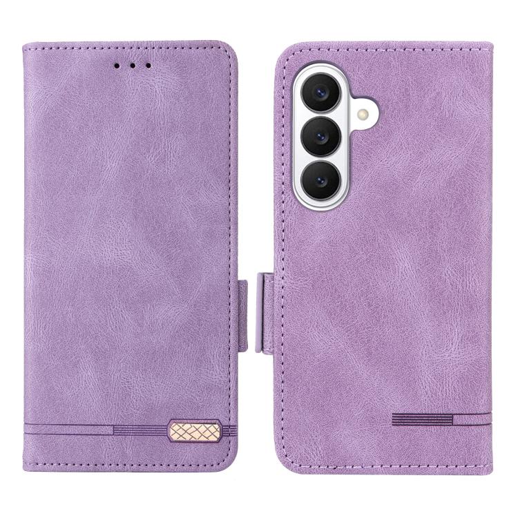 For Galaxy S26 5G Magnetic Clasp Leather Phone Case