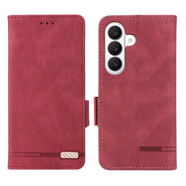 For Galaxy S26 5G Magnetic Clasp Leather Phone Case