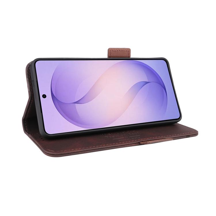 For Galaxy S26 Ultra 5G Magnetic Clasp Leather Phone Case
