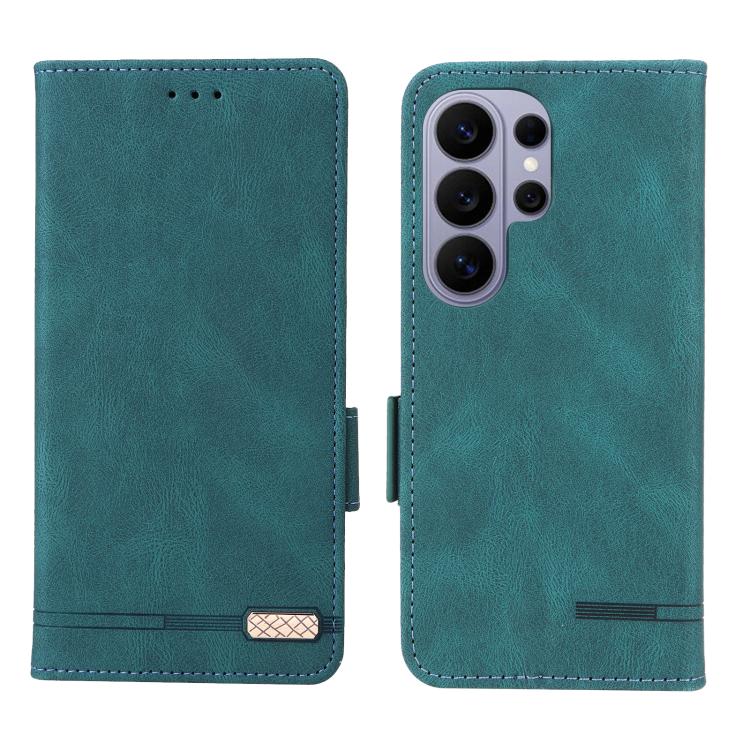 For Galaxy S26 Ultra 5G Magnetic Clasp Leather Phone Case