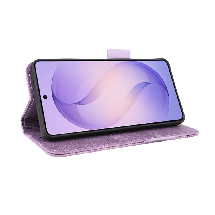 For Galaxy S26 Ultra 5G Magnetic Clasp Leather Phone Case