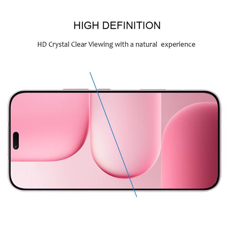 For Honor X80i 5G High Aluminum Full Screen Silk Printing Tempered Glass Film, Support Fingerprint Unlocking