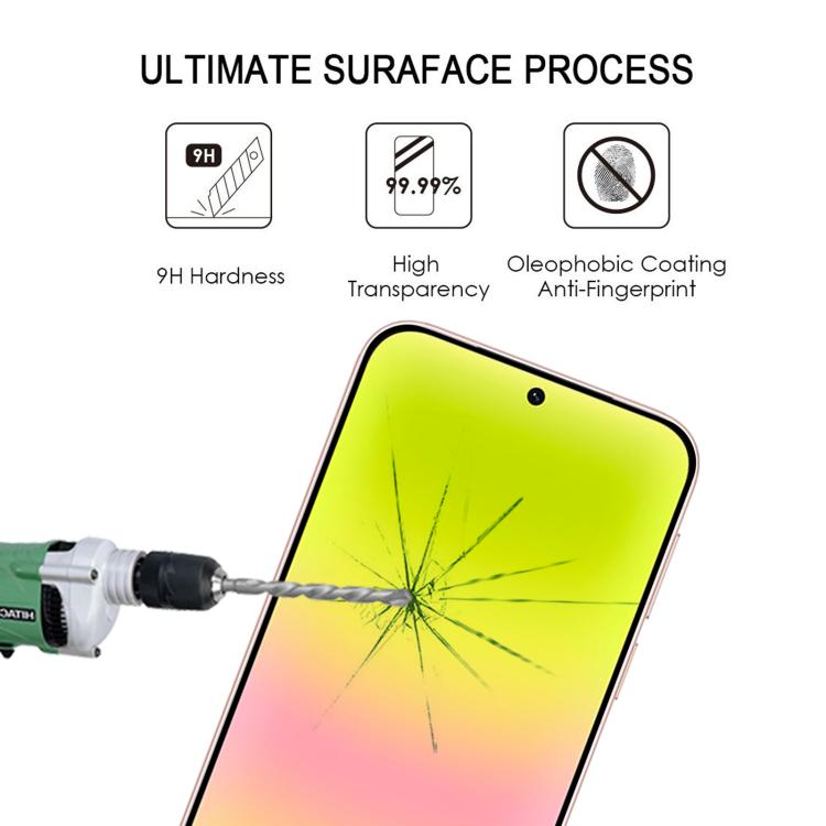 For Huawei Pura 90 Pro 5G High Aluminum Full Screen Silk Printing Tempered Glass Film