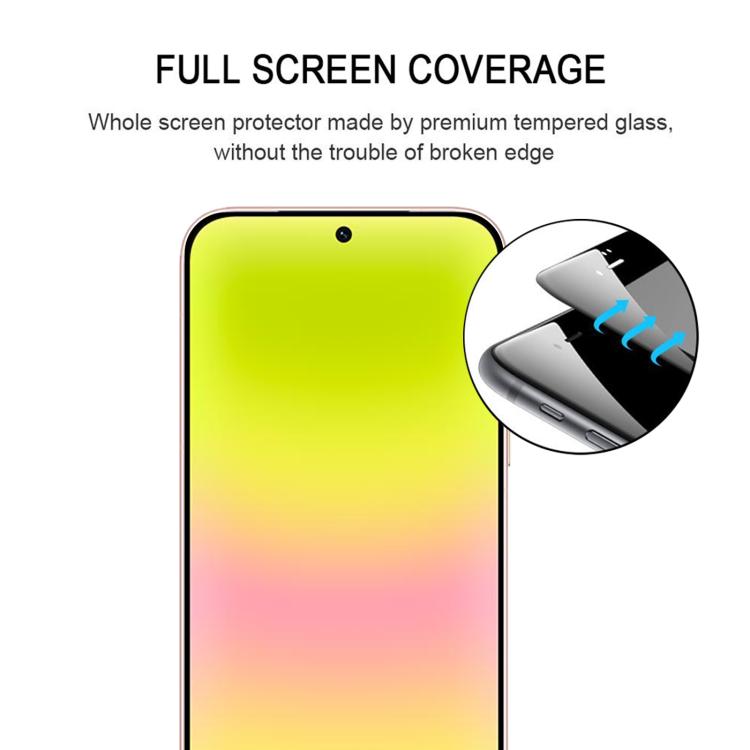 For Huawei Pura 90 Pro 5G 25pcs High Aluminum Full Screen Silk Printing Tempered Glass Film