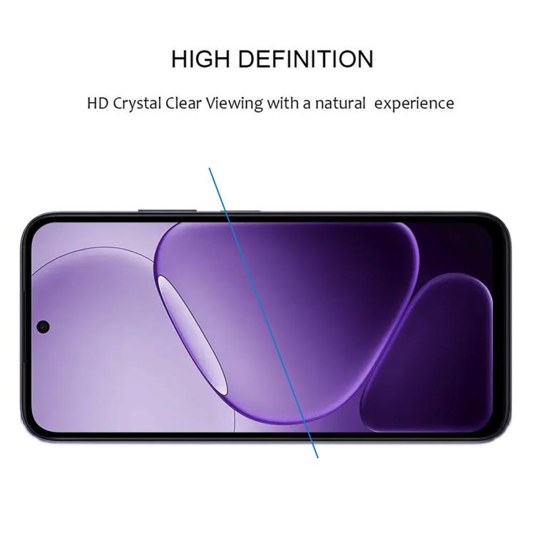 For OPPO K14 5G 25pcs High Aluminum Full Screen Silk Printing Tempered Glass Film