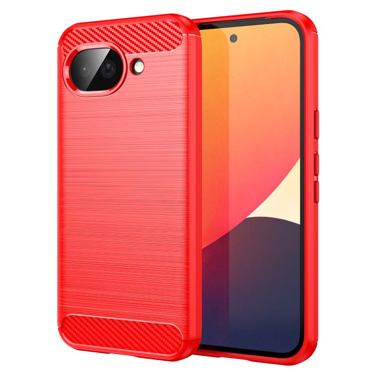 For Google Pixel 10a WANLONFENG Brushed Texture Shockproof TPU Phone Case with Screen Film