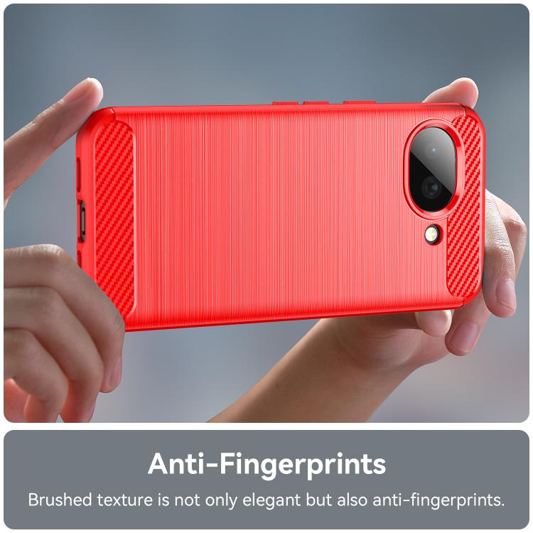 For Google Pixel 10a WANLONFENG Brushed Texture Shockproof TPU Phone Case with Screen Film