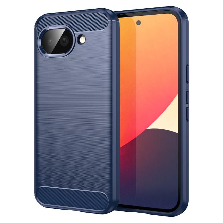For Google Pixel 10a WANLONFENG Brushed Texture Shockproof TPU Phone Case with Screen Film