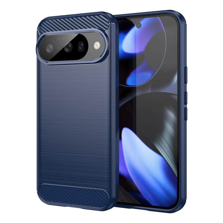 For Google Pixel 10 WANLONFENG Brushed Texture Shockproof TPU Phone Case with Screen Film