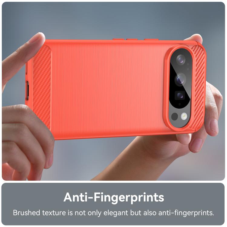 For Google Pixel 10 Pro WANLONFENG Brushed Texture Shockproof TPU Phone Case with Screen Film