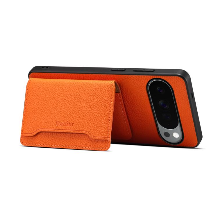For Google Pixel 10 Pro XL Denior  Litchi Texture Magnetic Phone Case