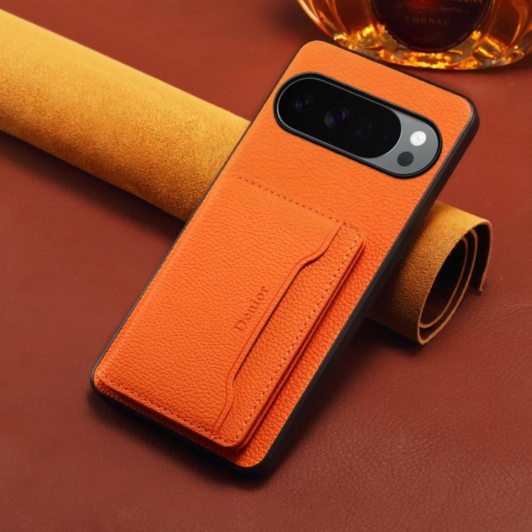 For Google Pixel 10 Pro XL Denior  Litchi Texture Magnetic Phone Case