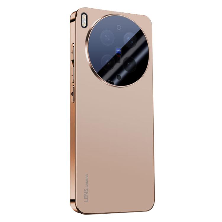 For vivo X300 Ultra AG Frosted Electroplating Acrylic Phone Case